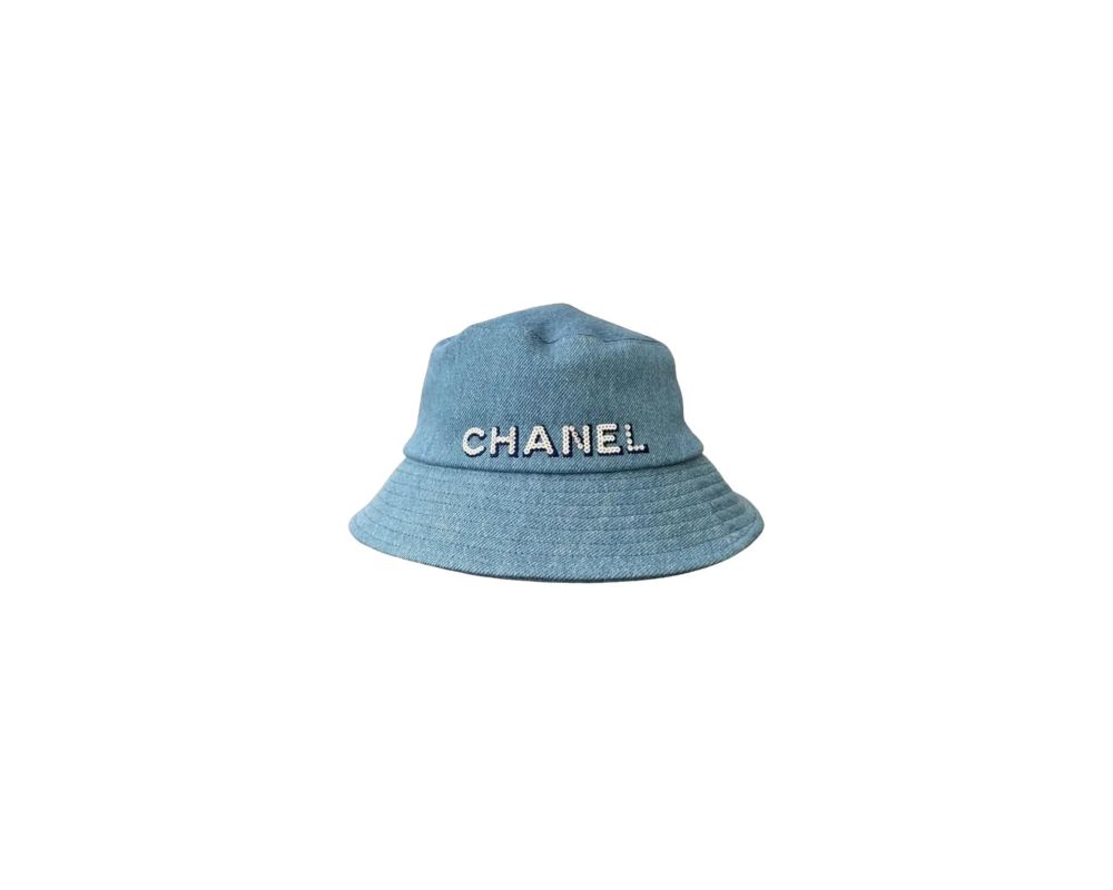 Sold at Auction Chanel Ladies Black Bucket Hat